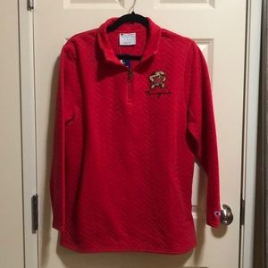 univ of maryland 1/4 zip!